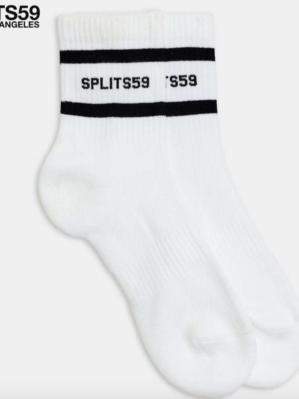 SPLITS59 Logo Stripe Quarter Socks